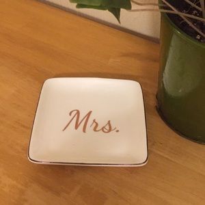 “Mrs.” Ring Dish